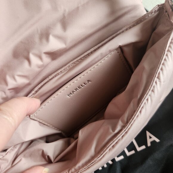 NWT Marella “Sabbia” Small Padded Crossbody Bag - Picture 4 of 16